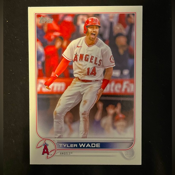 Tyler Wade 2022 Topps Los Angeles Angels MLB Baseball Card #US232 UPDATE SERIES - Picture 1 of 4